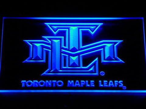 Toronto Maple Leafs (2) LED Neon Sign Electrical - Blue - TheLedHeroes