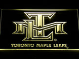 Toronto Maple Leafs (2) LED Neon Sign USB - Yellow - TheLedHeroes