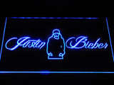 FREE Justin Bieber LED Sign - Blue - TheLedHeroes