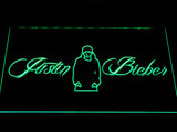 FREE Justin Bieber LED Sign - Green - TheLedHeroes