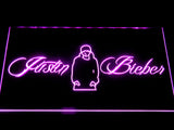 FREE Justin Bieber LED Sign - Purple - TheLedHeroes