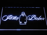 FREE Justin Bieber LED Sign - White - TheLedHeroes