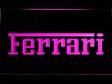 FREE Ferrari 2 LED Sign - Purple - TheLedHeroes