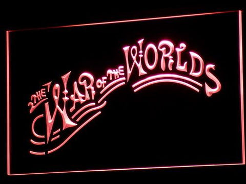 The War of the Worlds LED Neon Sign Electrical - Red - TheLedHeroes