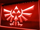 Legend Of Zelda Triforce LED Sign - Red - TheLedHeroes