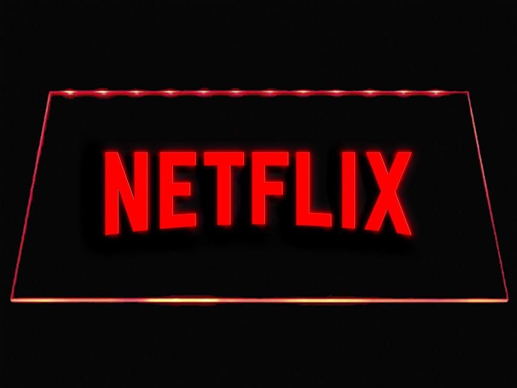 Netflix LED Neon Sign Electrical - Red - TheLedHeroes