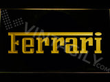 Ferrari 2 LED Sign - Yellow - TheLedHeroes