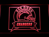 FREE San Diego Chargers (5) LED Sign - Red - TheLedHeroes