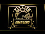 FREE San Diego Chargers (5) LED Sign - Yellow - TheLedHeroes
