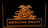 Miller Geniune Draft LED Neon Sign Electrical - Orange - TheLedHeroes