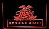 Miller Geniune Draft LED Neon Sign Electrical - Red - TheLedHeroes