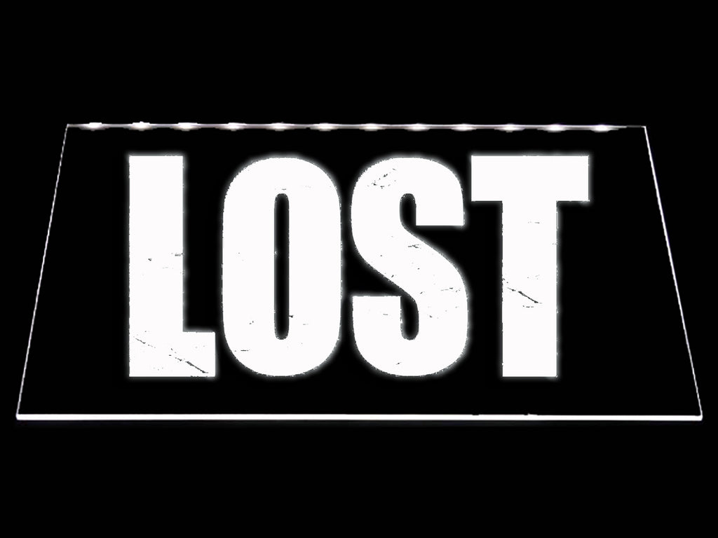 FREE LOST LED Sign - White - TheLedHeroes