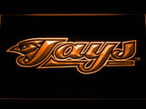 Toronto Blue Jays (9) LED Neon Sign USB - Orange - TheLedHeroes