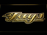 Toronto Blue Jays (9) LED Neon Sign USB - Yellow - TheLedHeroes