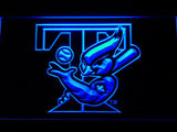 Toronto Blue Jays (11) LED Neon Sign USB - Blue - TheLedHeroes