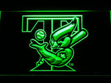 Toronto Blue Jays (11) LED Neon Sign Electrical - Green - TheLedHeroes