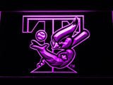 Toronto Blue Jays (11) LED Neon Sign Electrical - Purple - TheLedHeroes