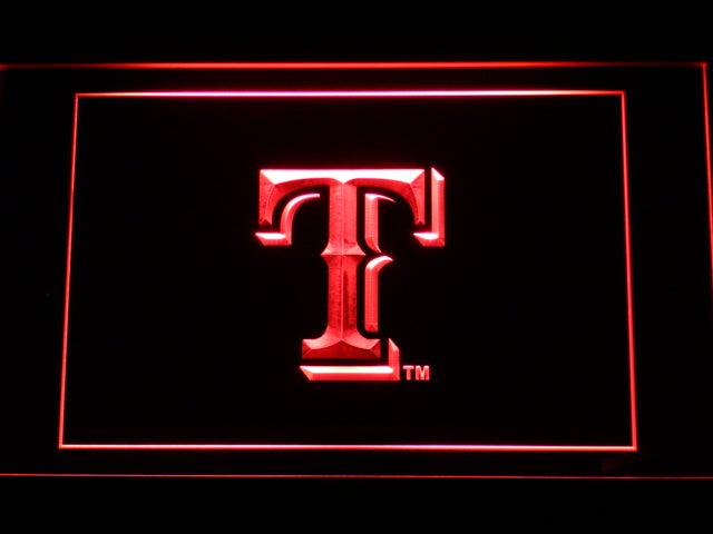 FREE Texas Rangers (3) LED Sign - Red - TheLedHeroes