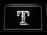 Texas Rangers (3) LED Neon Sign USB - White - TheLedHeroes