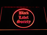 Black Label Society LED Neon Sign USB - Red - TheLedHeroes