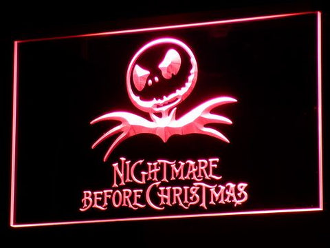 FREE The Nightmare Before Christmas LED Sign - Red - TheLedHeroes