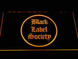 Black Label Society LED Neon Sign Electrical - Yellow - TheLedHeroes