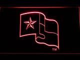 Texas Rangers (5) LED Neon Sign USB - Red - TheLedHeroes
