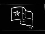 Texas Rangers (5) LED Neon Sign USB - White - TheLedHeroes