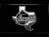 Texas Rangers (6) LED Neon Sign Electrical - White - TheLedHeroes