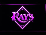 Tampa Bay Rays LED Neon Sign USB - Purple - TheLedHeroes