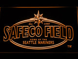 Seattle Mariners Safeco Field LED Neon Sign Electrical - Orange - TheLedHeroes