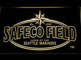 Seattle Mariners Safeco Field LED Neon Sign USB - Yellow - TheLedHeroes