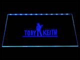 Toby Keith LED Neon Sign Electrical - Blue - TheLedHeroes