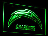 San Diego Chargers LED Neon Sign Electrical - Green - TheLedHeroes