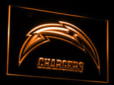 San Diego Chargers LED Neon Sign USB - Orange - TheLedHeroes