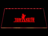 Toby Keith LED Neon Sign Electrical - Red - TheLedHeroes