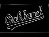 FREE Oakland Athletics (4) LED Sign - White - TheLedHeroes
