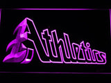 Oakland Athletics (5) LED Neon Sign Electrical - Purple - TheLedHeroes