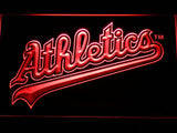Oakland Athletics (6) LED Neon Sign Electrical - Red - TheLedHeroes