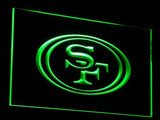 San Francisco 49ers LED Neon Sign USB - Green - TheLedHeroes