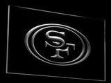 San Francisco 49ers LED Neon Sign Electrical - White - TheLedHeroes