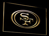 San Francisco 49ers LED Neon Sign Electrical - Yellow - TheLedHeroes
