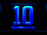 New York Yankees #10 Phil Rizzuto LED Neon Sign USB - Blue - TheLedHeroes