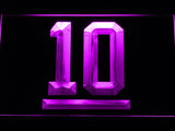 New York Yankees #10 Phil Rizzuto LED Neon Sign USB - Purple - TheLedHeroes