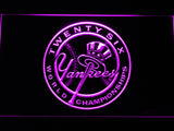 FREE New York Yankees 26th WC LED Sign - Purple - TheLedHeroes