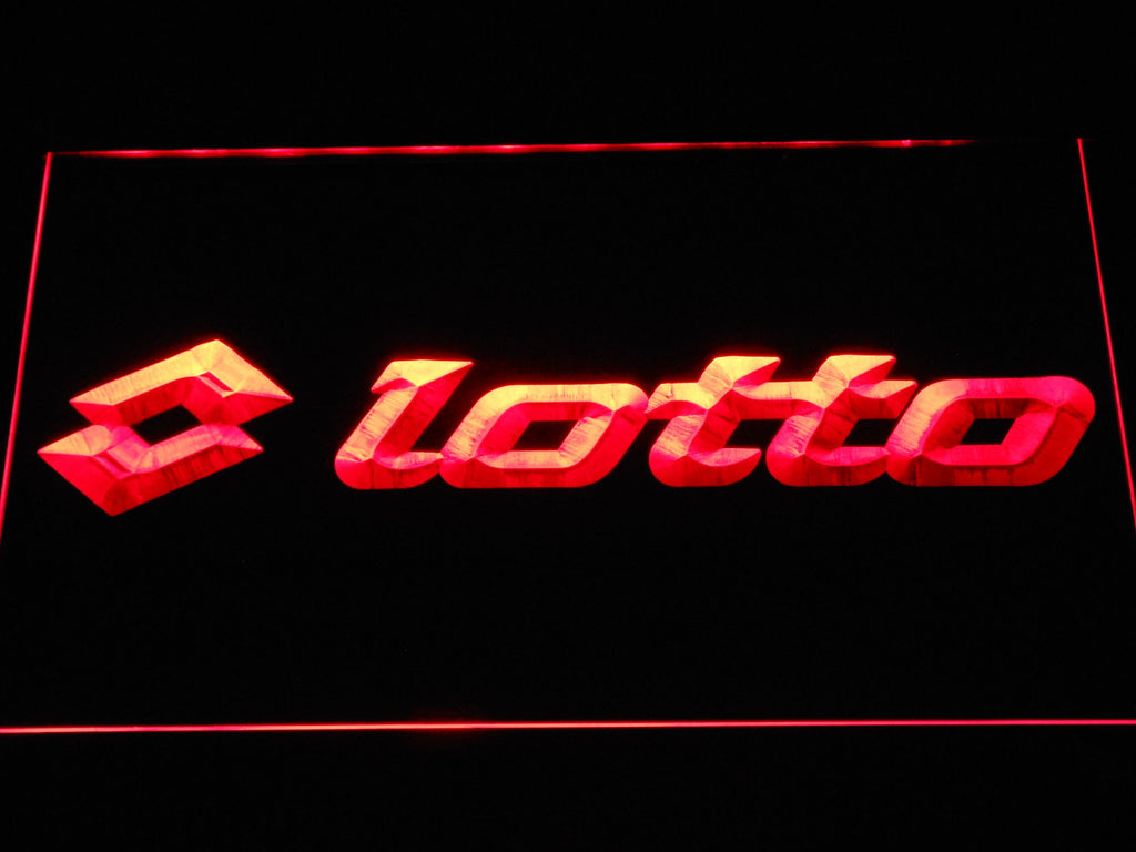 Lotto LED Neon Sign USB - Red - TheLedHeroes