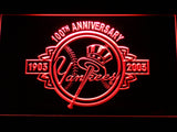 FREE New York Yankees 100th Anniversary LED Sign - Red - TheLedHeroes