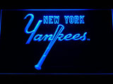New York Yankees (7) LED Neon Sign USB - Blue - TheLedHeroes