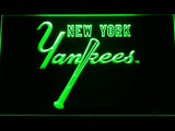 New York Yankees (7) LED Neon Sign USB - Green - TheLedHeroes