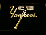 FREE New York Yankees (7) LED Sign - Yellow - TheLedHeroes